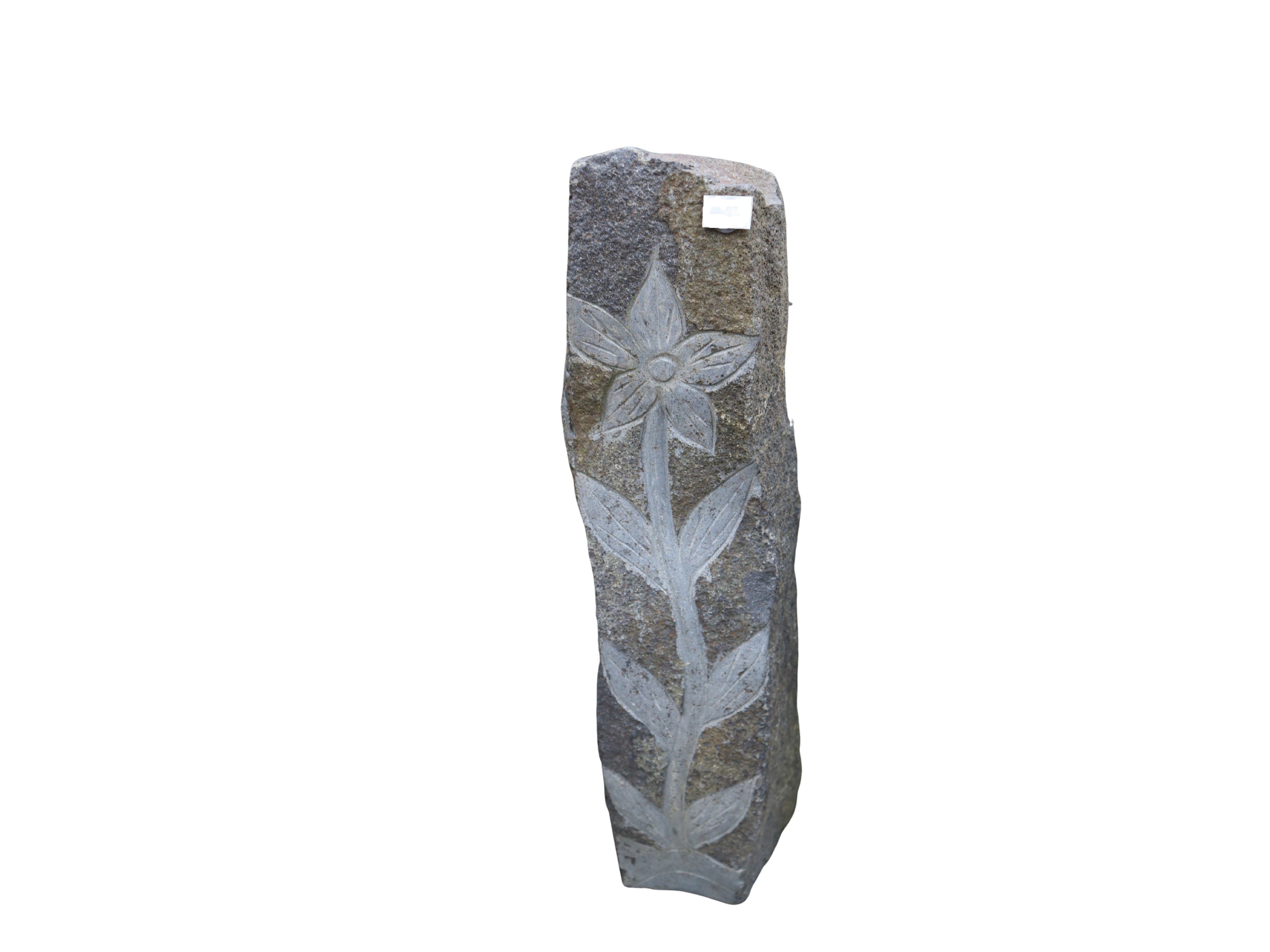 Basaltstele floral