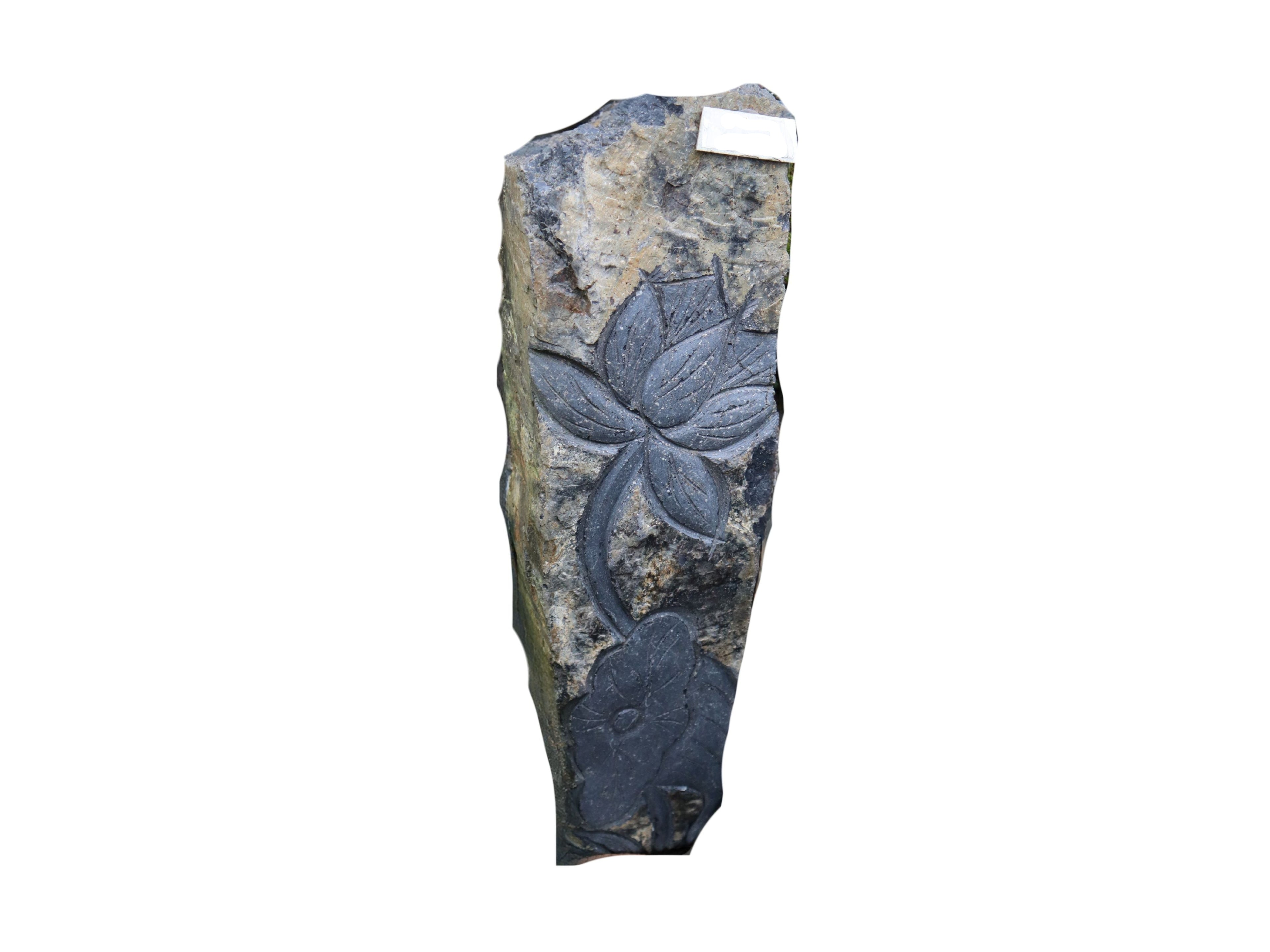 Basaltstele floral